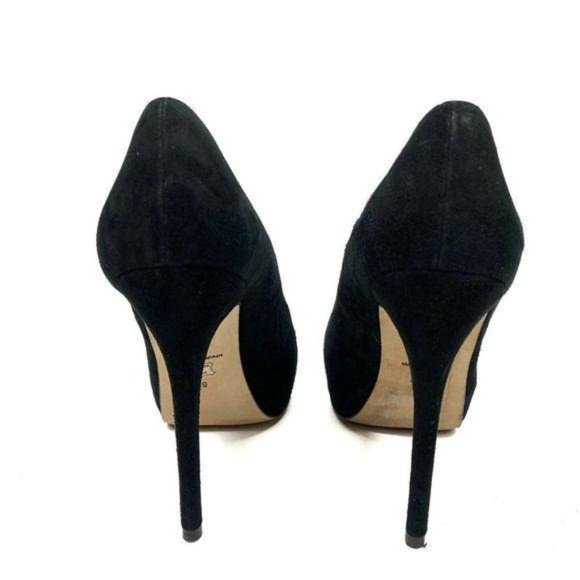 AllSaints Cigarette Concealed Suede Heels Pumps - Picture 5 of 10